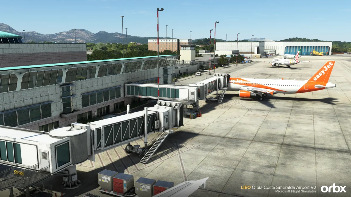 Orbx releases revamped Olbia Costa Smeralda Airport for MSFS