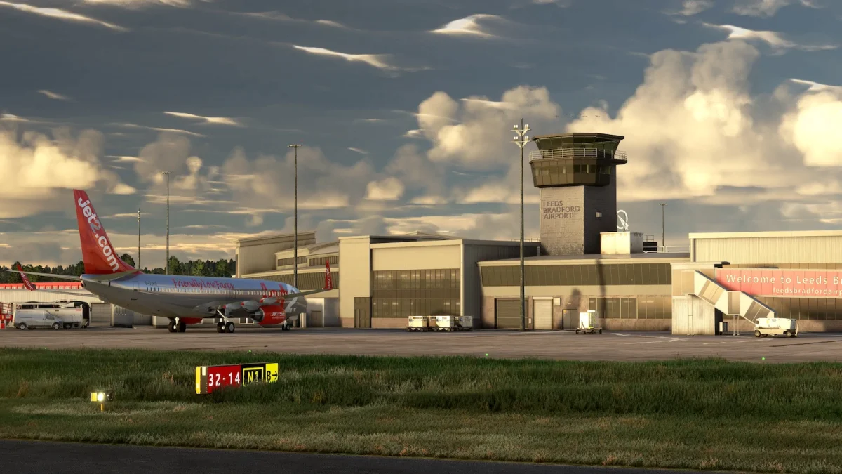 Orbx releases Leeds Bradford Airport v2 for Microsoft Flight Simulator