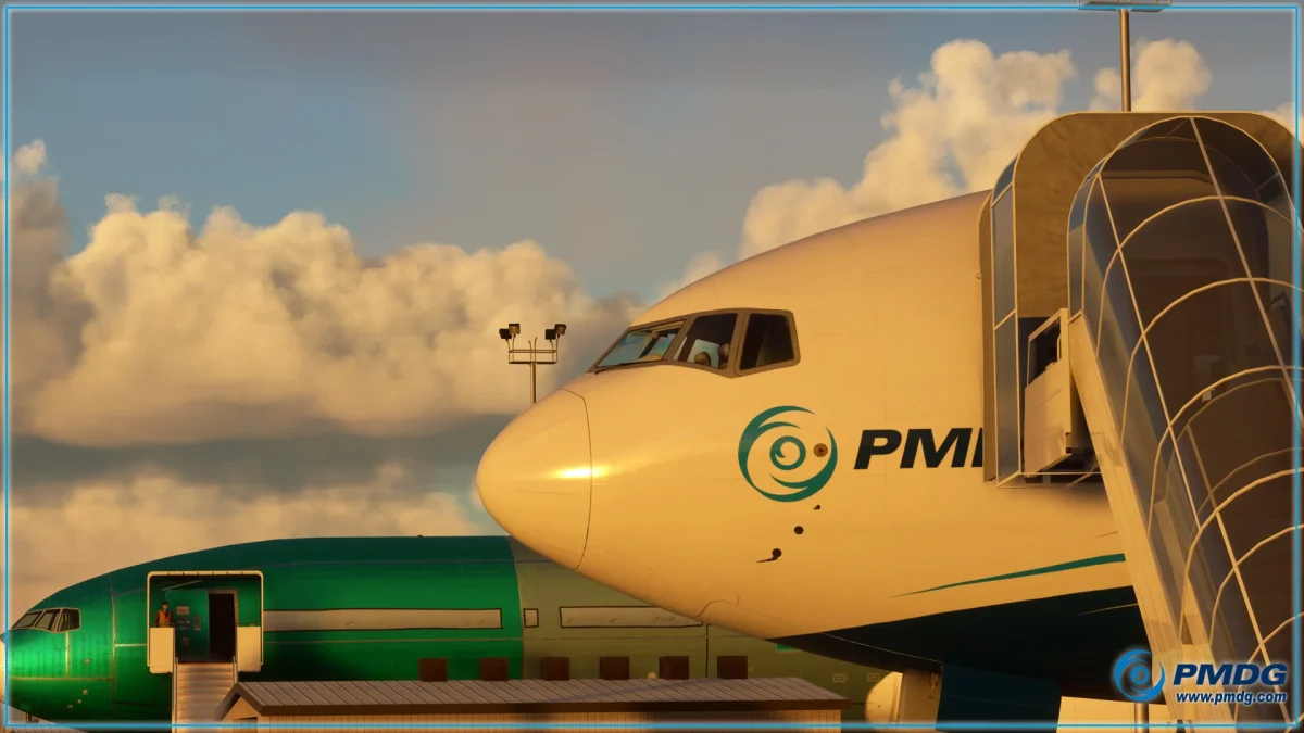 PMDG Shares New Previews of the 777 for Microsoft Flight Simulator