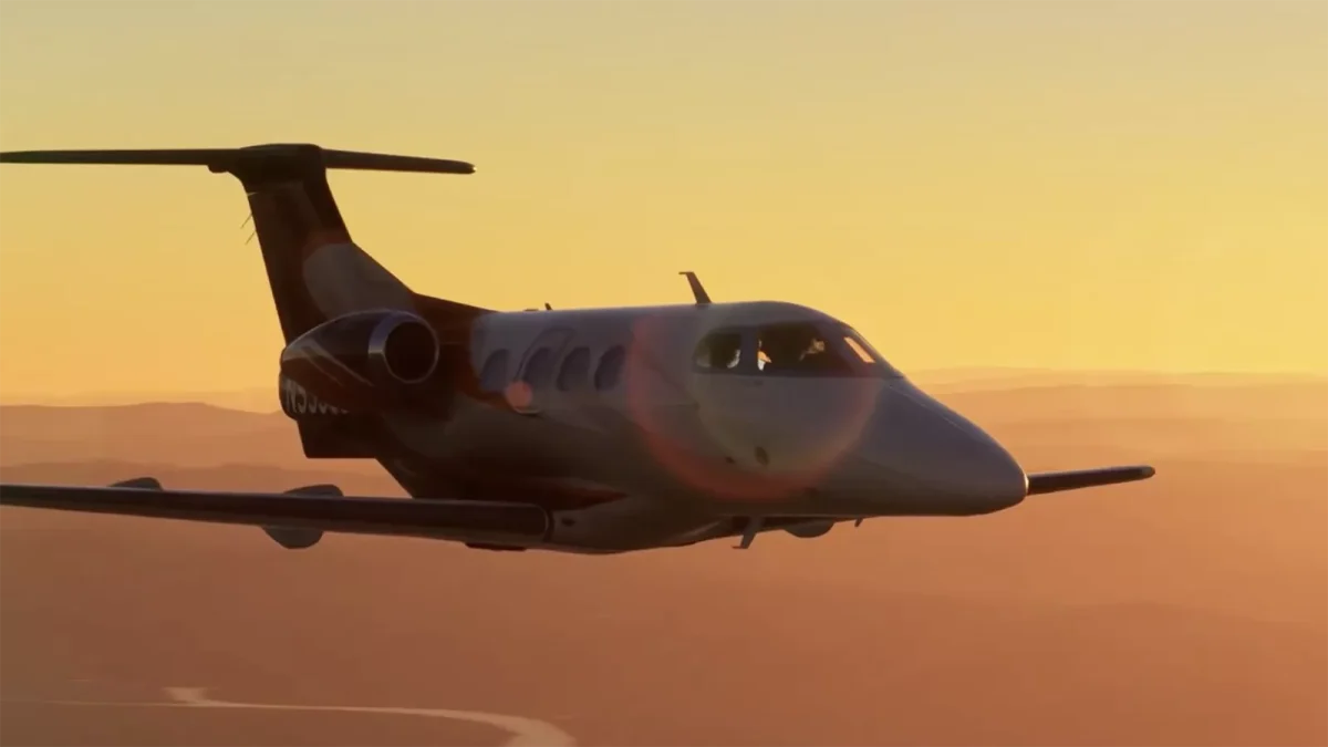 Cockspur teases the Phenom 100 for Microsoft Flight Simulator