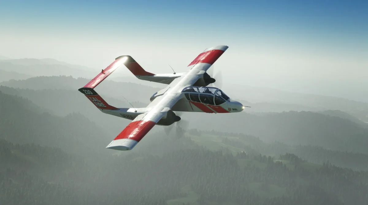 AzurPoly’s OV-10 Bronco Nears Release for Microsoft Flight Simulator