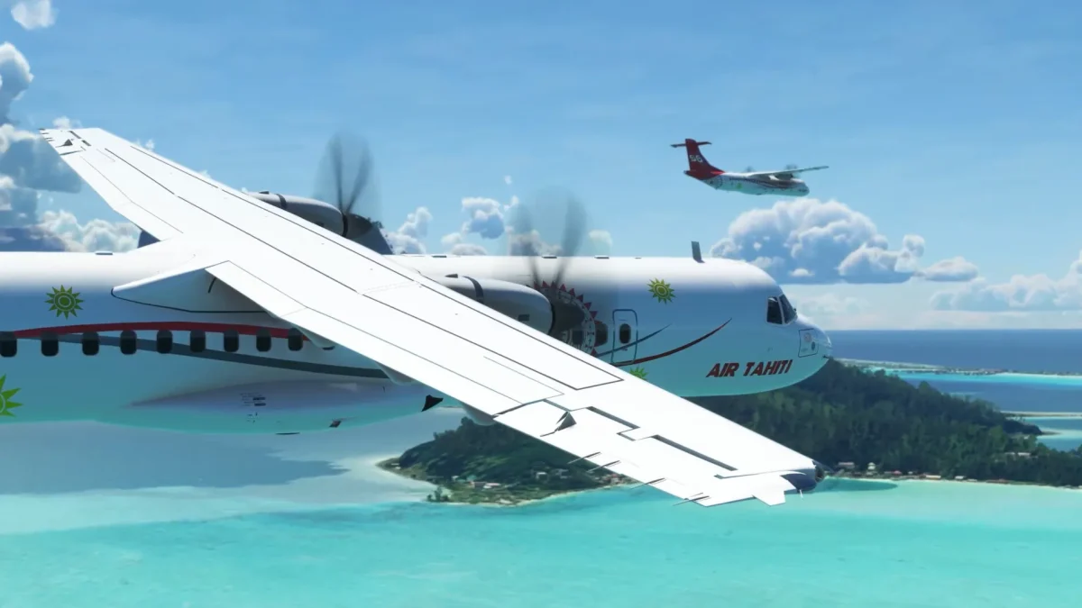 Major Update Released for ATR 42/72-600 in Microsoft Flight Simulator