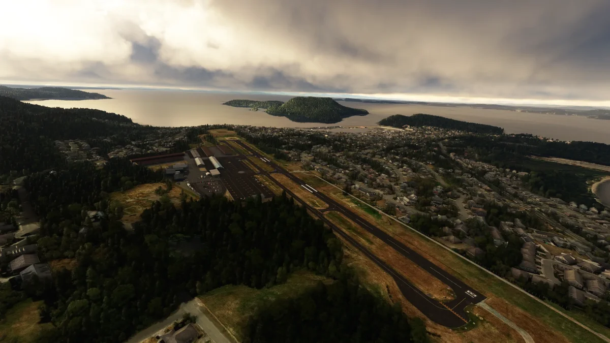 Orbx releases a new Pacific Northwest classic: 74S Anacortes Airport for MSFS