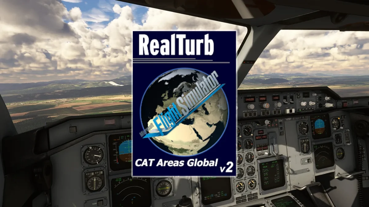 Enhance Turbulence Effects in Your Flights with RealTurb CAT Areas Global for MSFS v2