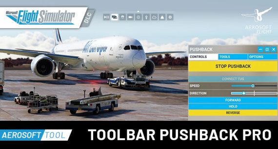 Aerosoft toolbar pushback pro msfs 6