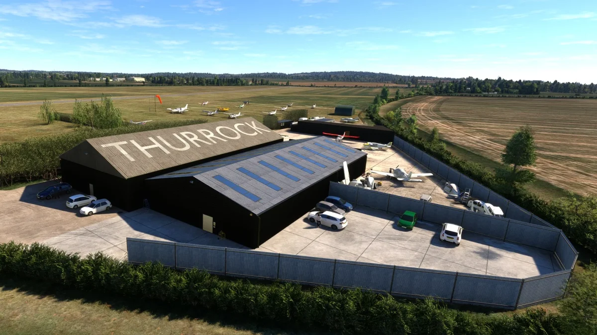Burning Blue Design Releases EGMT Thurrock Airfield for Microsoft Flight Simulator