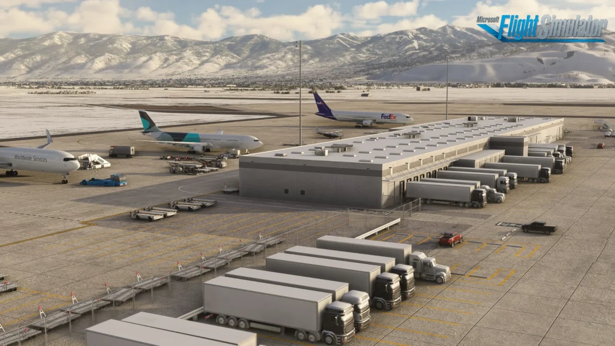 Salt Lake City Airport Released for Microsoft Flight Simulator