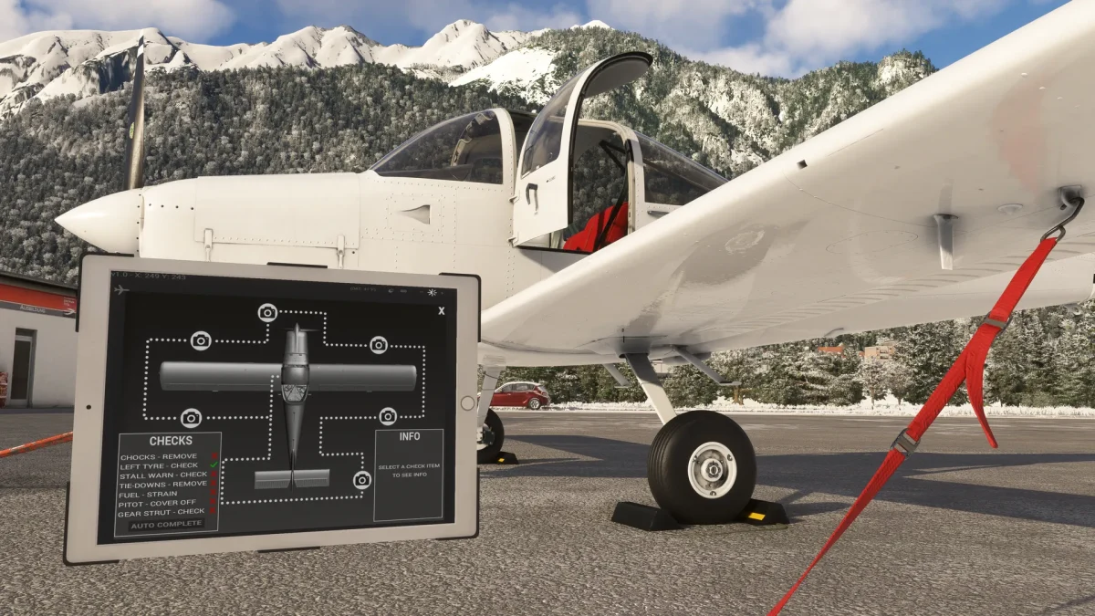 Just Flight Showcases A2A-like Walkaround Feature in Upcoming PA-38 Tomahawk for MSFS