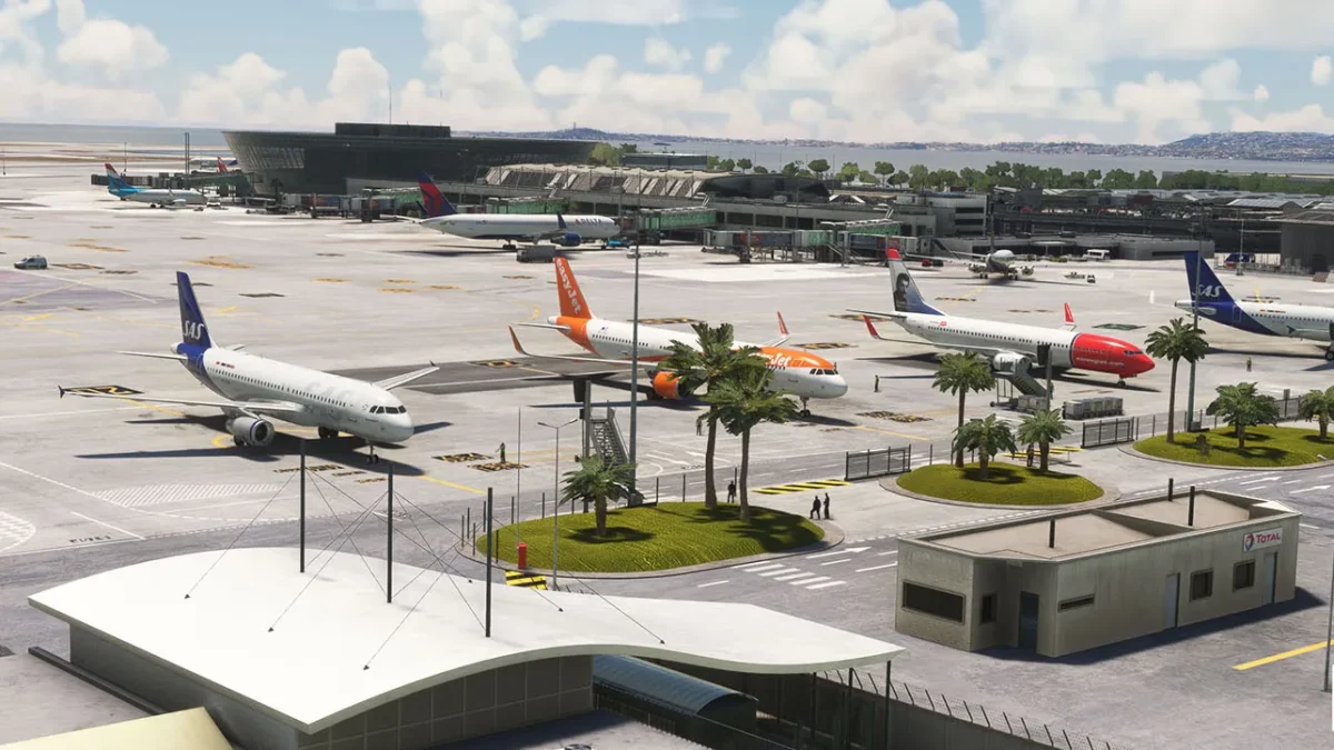 JustSim Releases Enhanced Nice Côte d’Azur Airport for Microsoft Flight Simulator