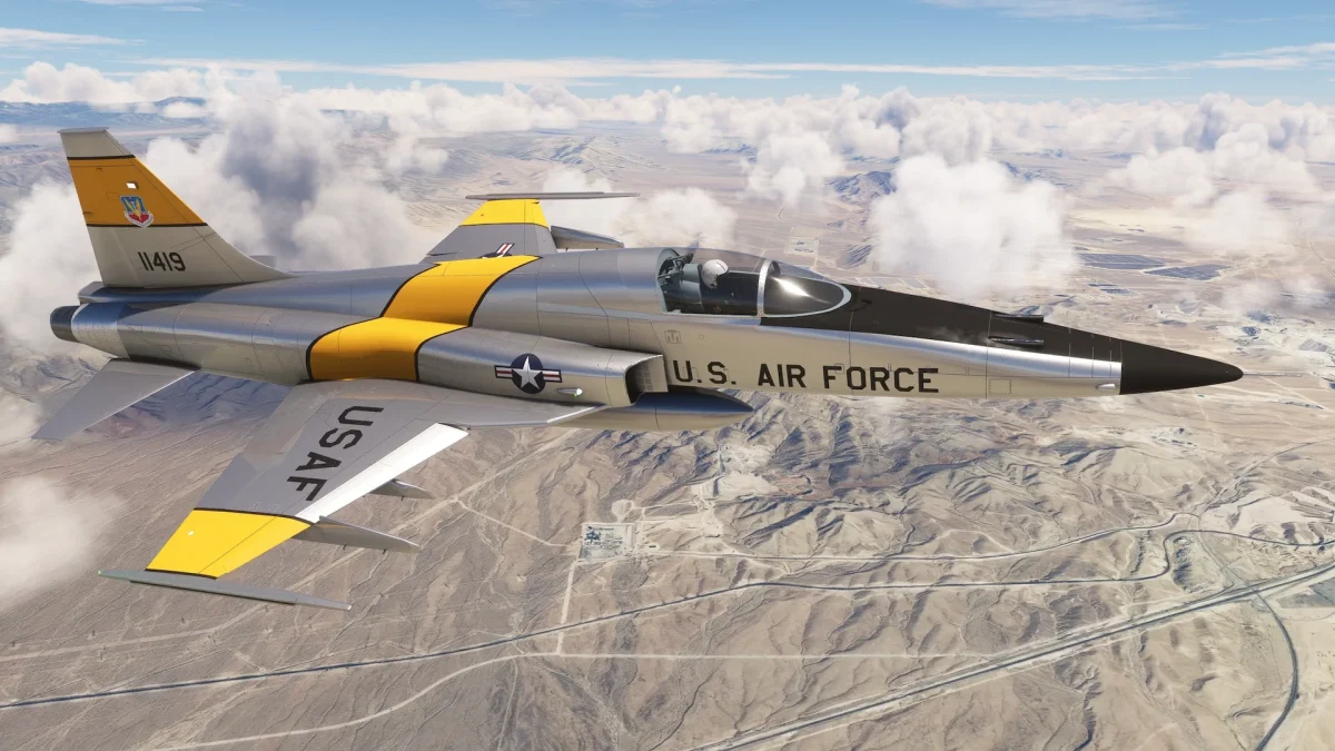 SC Designs Nears Completion of F-5E Tiger II for Microsoft Flight Simulator