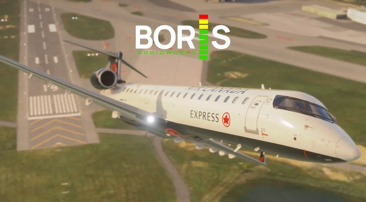 Boris Audio Works releases custom sound pack for the Aerosoft CRJ