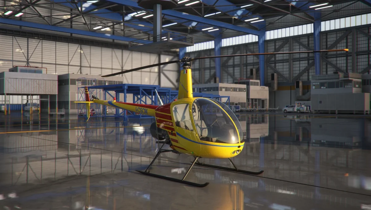 Cowan Sim R22 helicopter MSFS 3