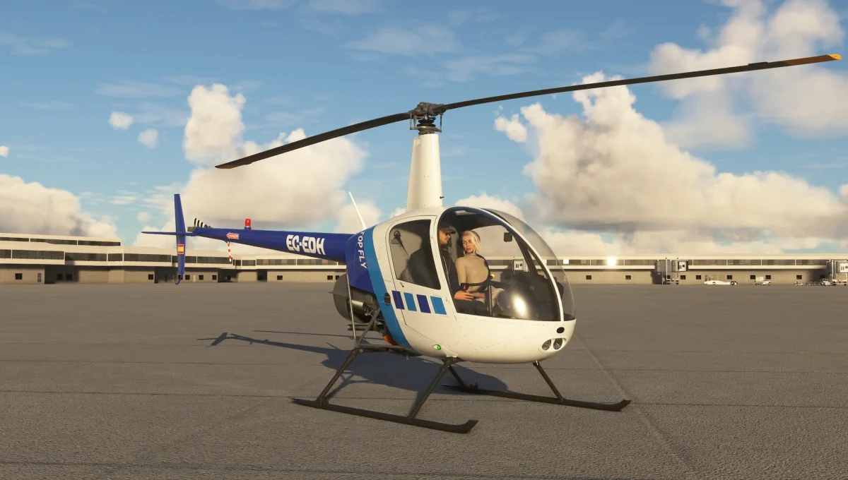 Cowan Sim R22 helicopter MSFS 4