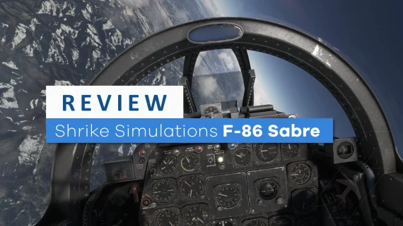 Shrike F 86 Sabre msfs review