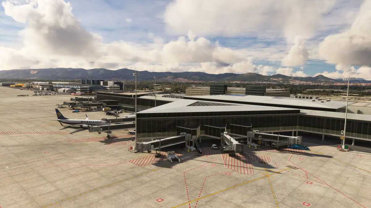 Sim-Wings releases Barcelona-El Prat Airport for Microsoft Flight Simulator