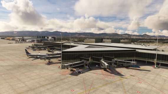 Sim Wings Barcelona Airport MSFS 2