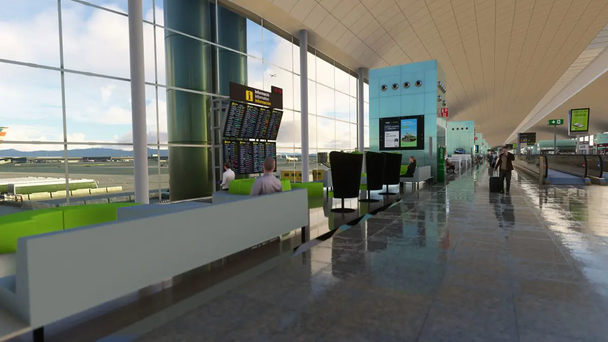 Sim Wings Barcelona Airport MSFS 3
