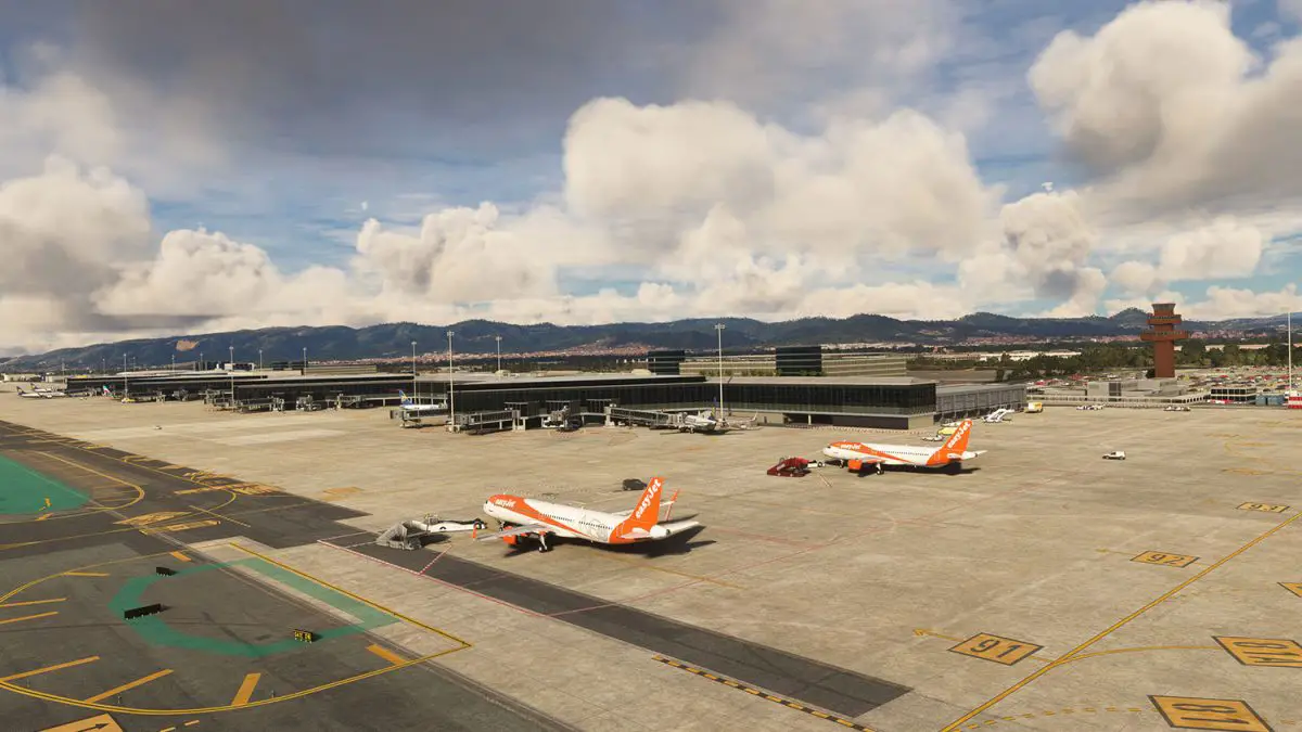 Sim Wings Barcelona Airport MSFS 4