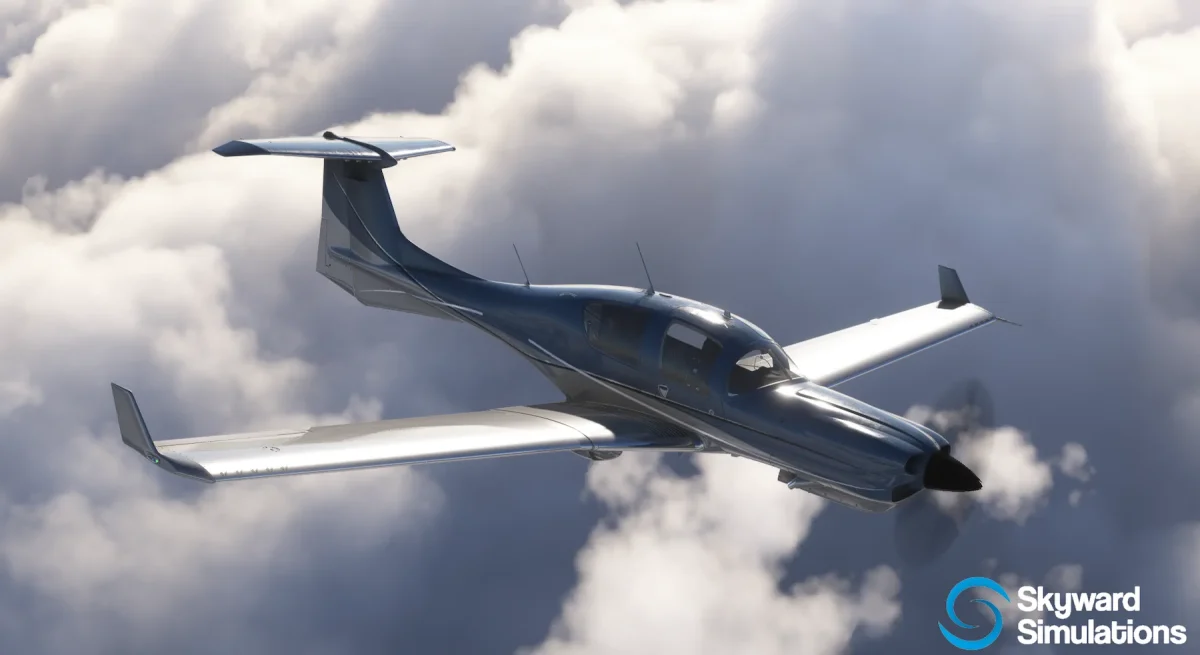 Skyward Simulations announces Diamond DA50 RG for Microsoft Flight Simulator