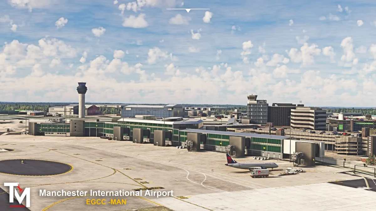 EGCC Manchester International Airport released for MSFS by TAIMODELS