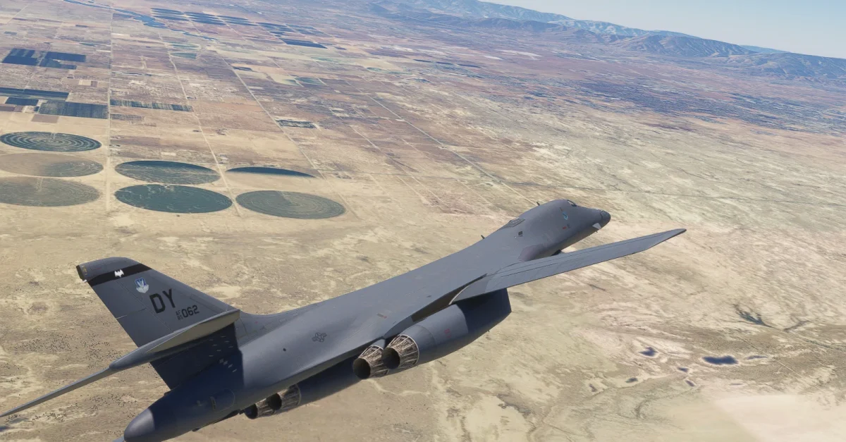 Virtavia releases the mighty B-1B Lancer for Microsoft Flight Simulator