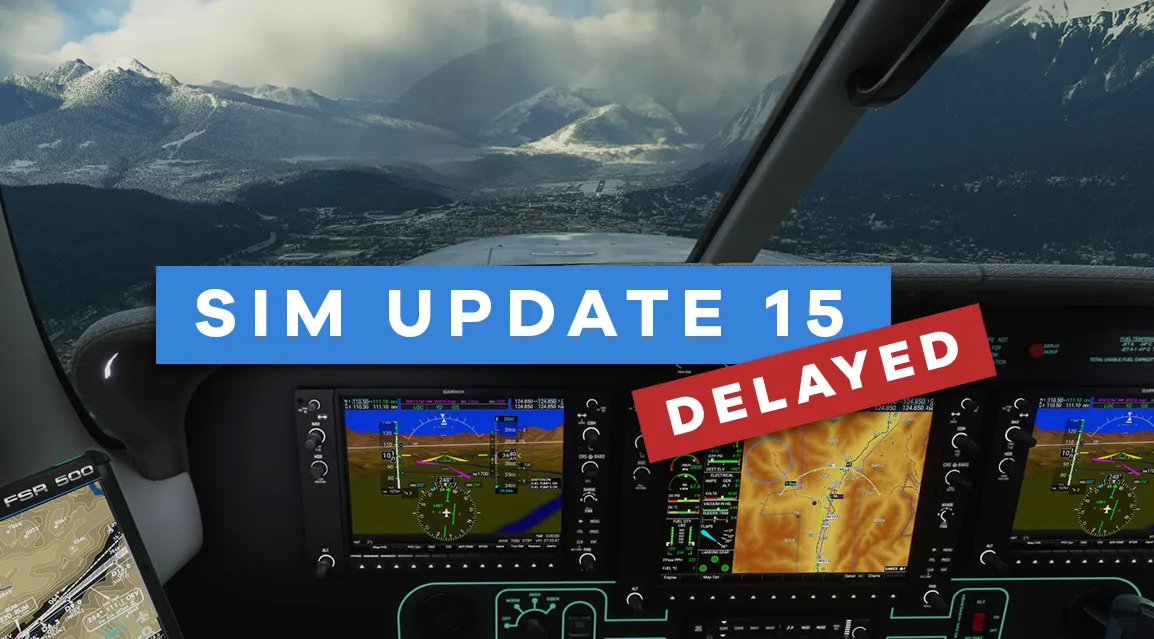 Microsoft Flight Simulator’s Sim Update 15 faces further delays