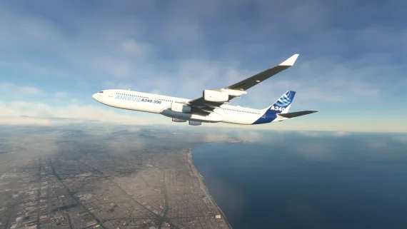 LatinVFR Airbus A340 300 MSFS 1