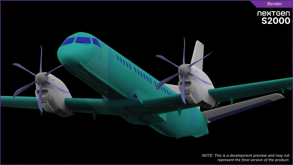 NextGen Simulations shares update on the Saab 340 and 2000 for MSFS