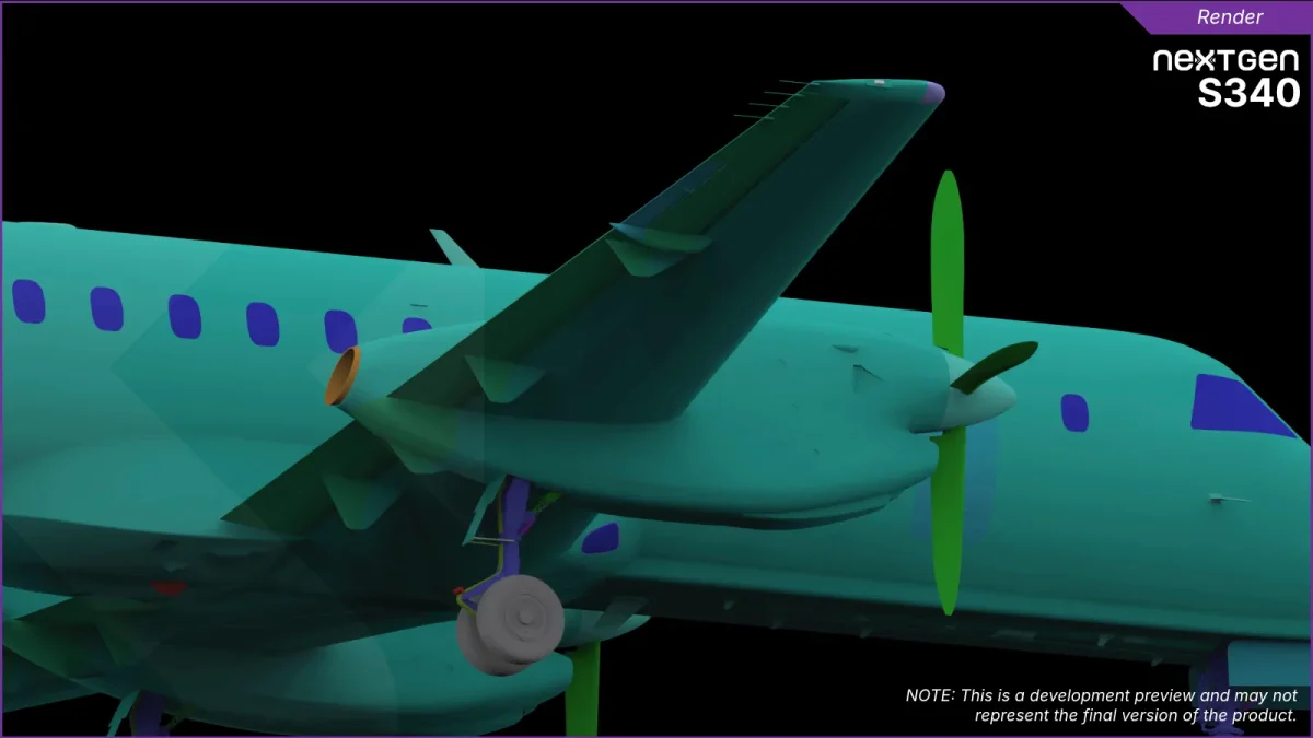 NextGen Simulations Saab 340 MSFS 2