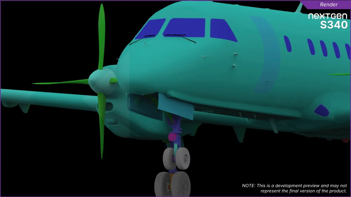 NextGen Simulations Saab 340 MSFS 3