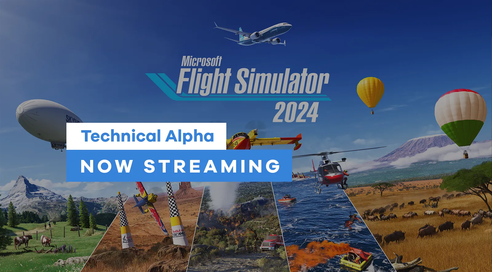 Watch the MSFS 2024 technical alpha live right now Content creators