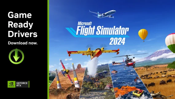 nvidia game ready drivers msfs 2024