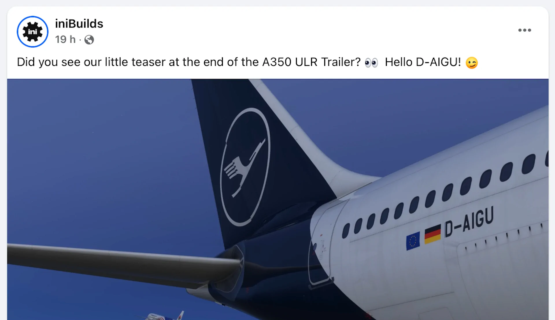 inibuilds a340 msfs teaser 2