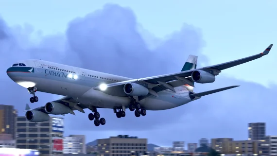 inibuilds a340 msfs 2024 preview 1