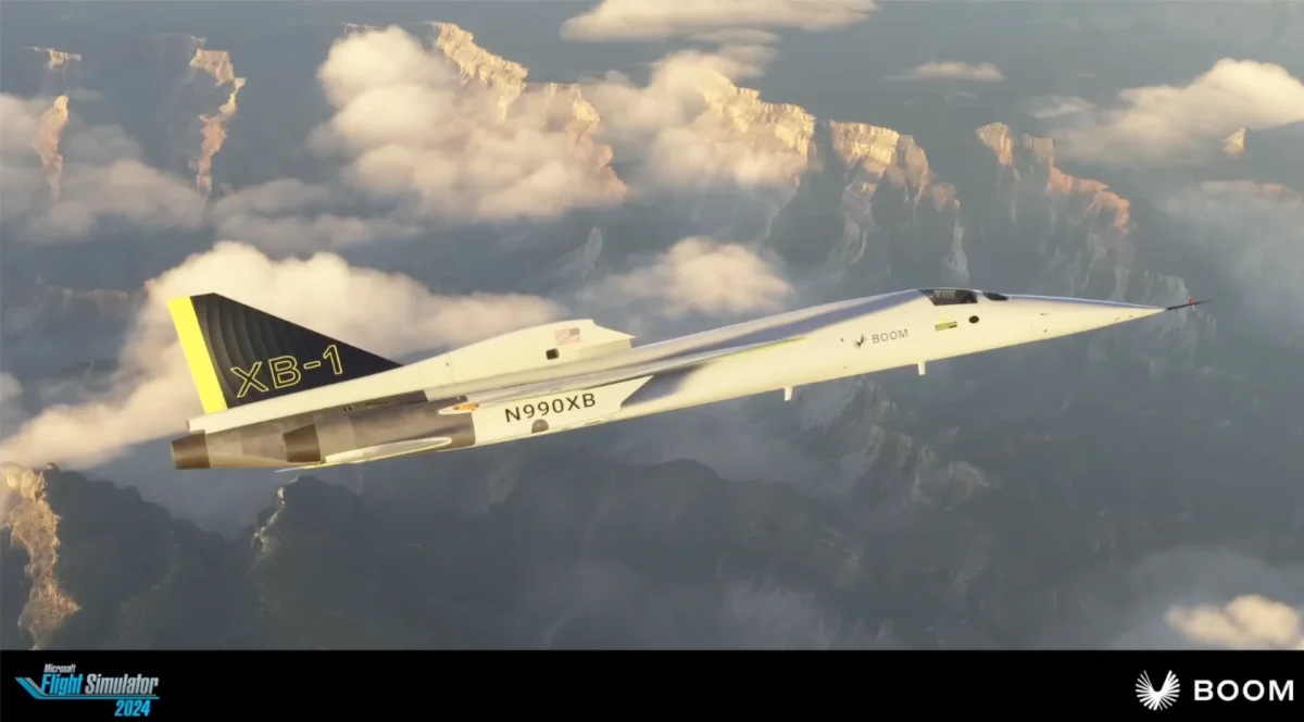 Boom XB-1 and T-38 Talon revealed in detail for Microsoft Flight Simulator 1 msfs boom xb 1 1