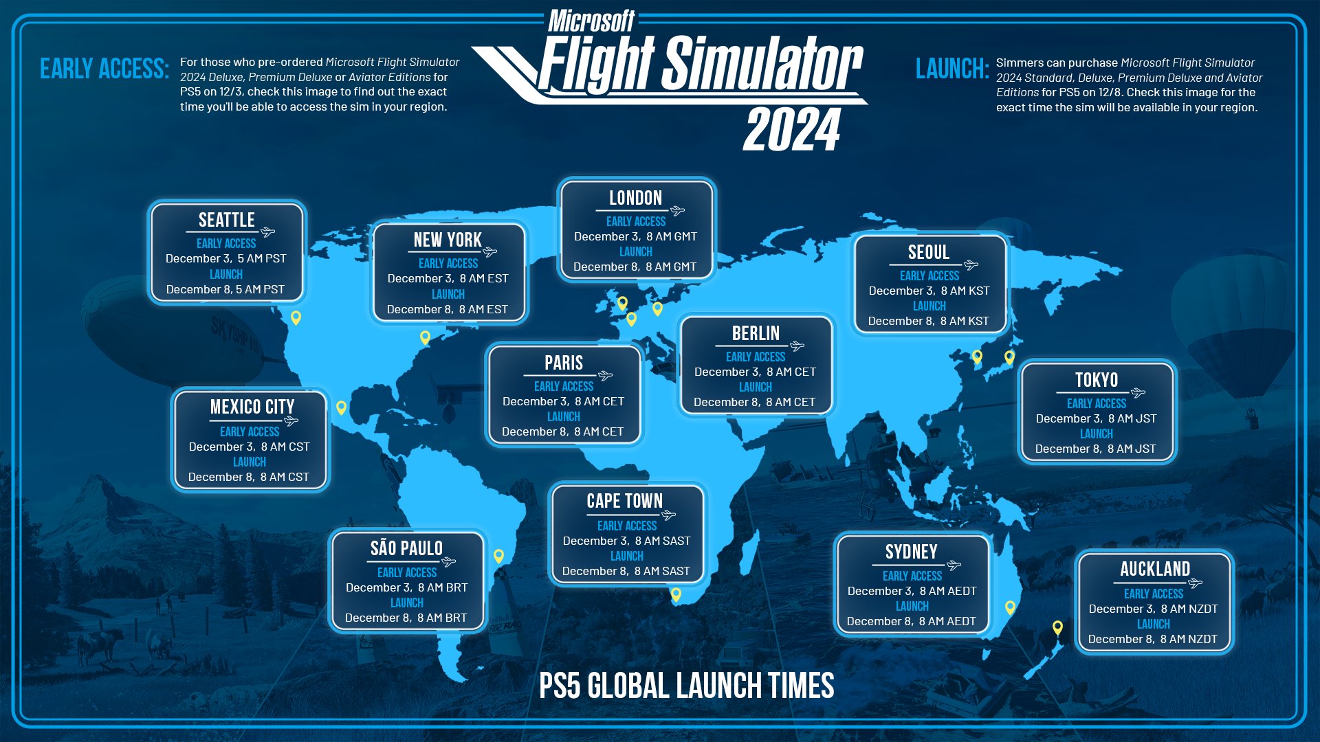 msfs 2024 ps5 global launch times