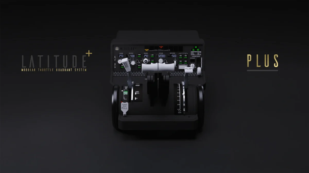 The last yoke and throttle you'll need? Meridian GMT modular system and pricing revealed 7 meridian gmt latitude throttle quadrant 1
