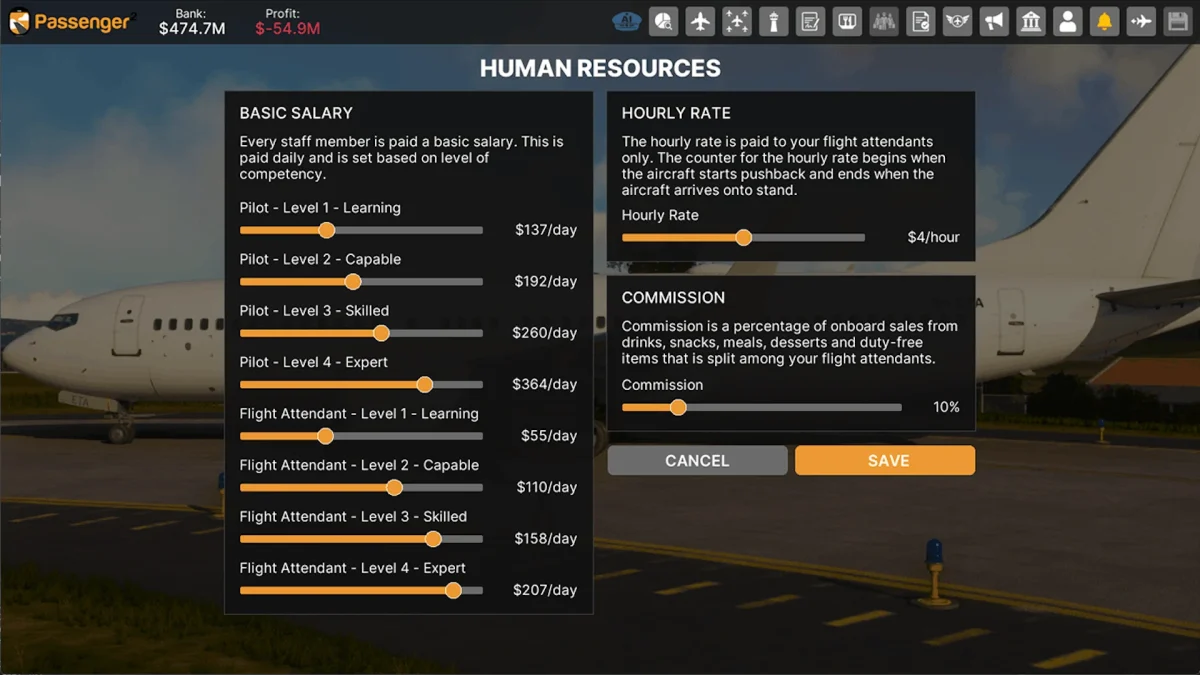Passenger2x Staff Salary