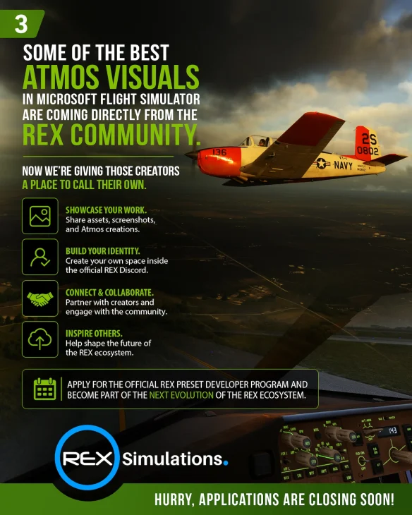 rex atmos presets creator program msfs 1